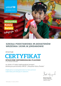 certyfikat