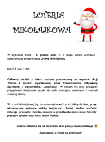 mikolajkowa loteria